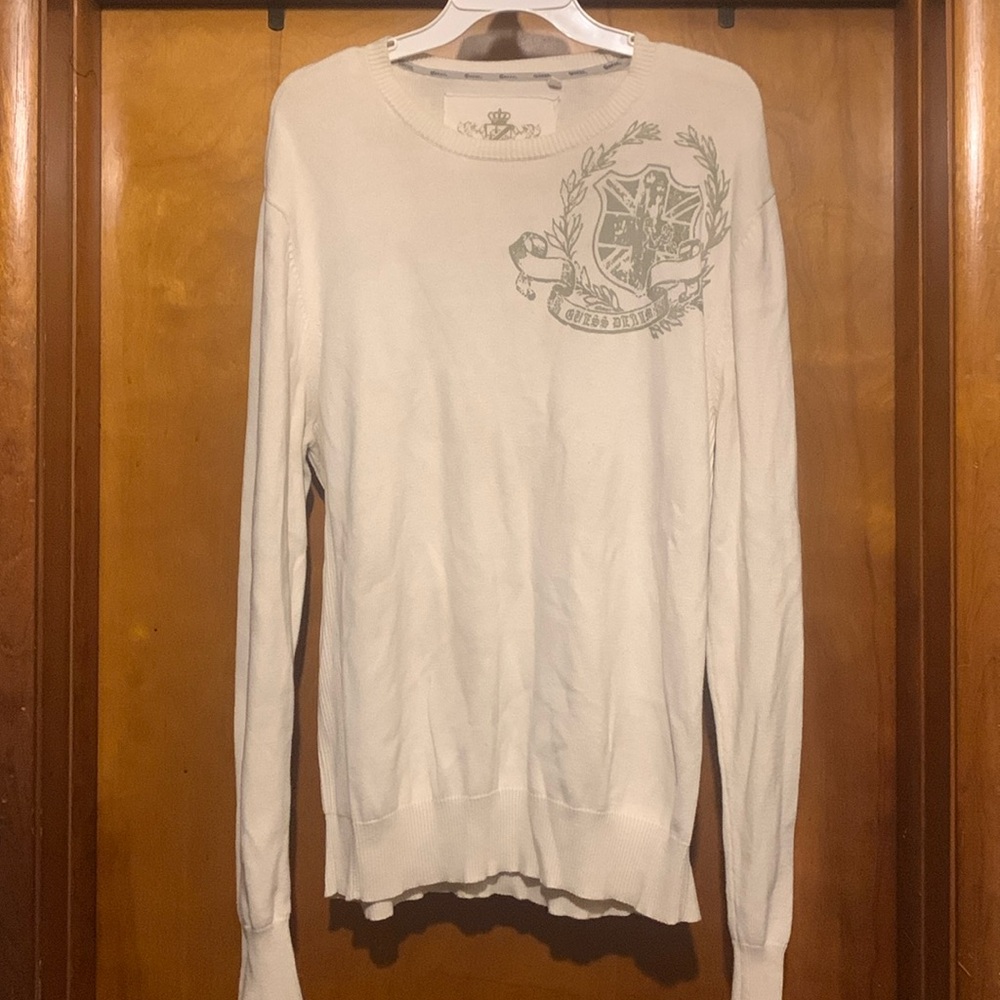 Guess Size XXL Long Sleeve Logo Top